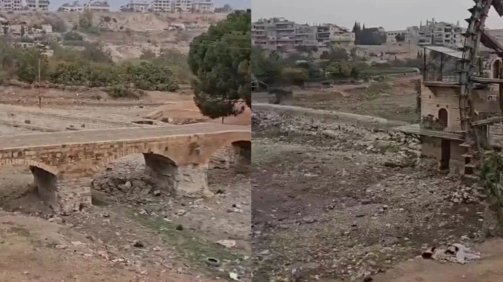 جفاف نهر العاصي، سوريا