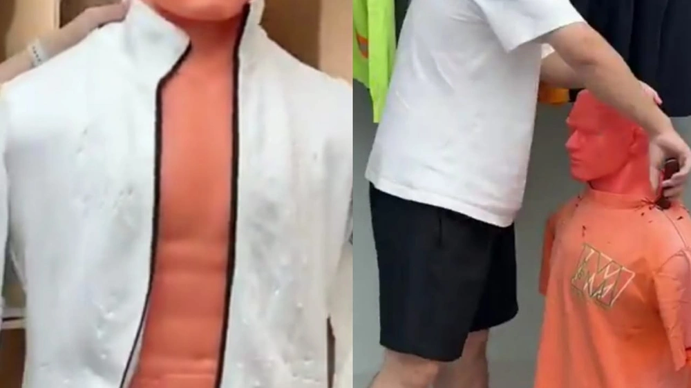 سترة واقية من الطعنات ,ابتكار صيني, آلات حادة , نسيج بوليمري