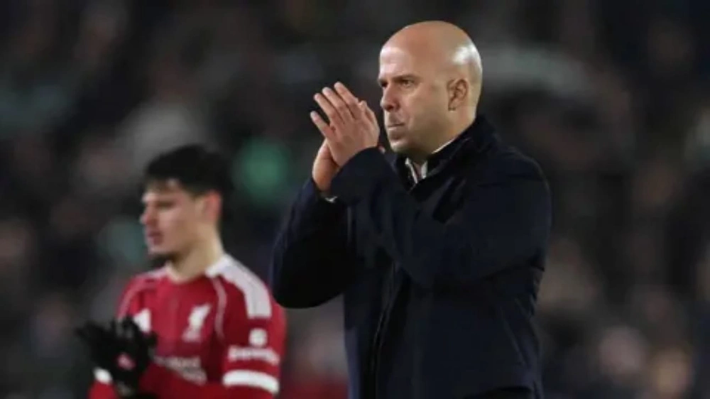 أرني سلوت, ليفربول, ليدز يونايتد ,الدوري الإنجليزي الممتاز أرني سلوت, ليفربول, ليدز يونايتد ,الدوري الإنجليزي الممتاز