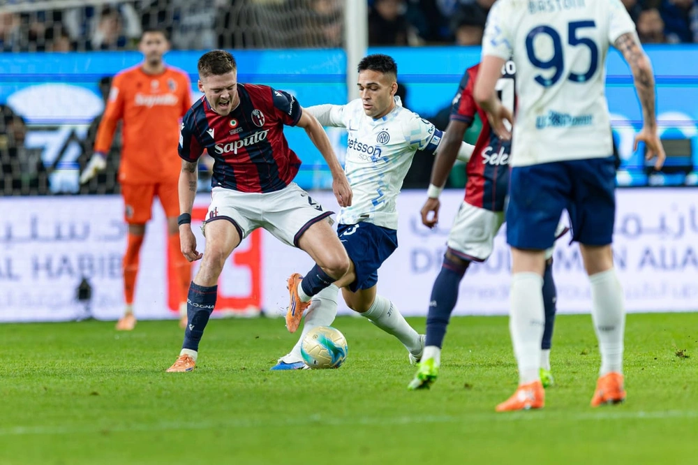 بولونيا,إنتر ميلان, كأس السوبر الإيطالي, الرياض, &nbsp;ملعب الأول بارك