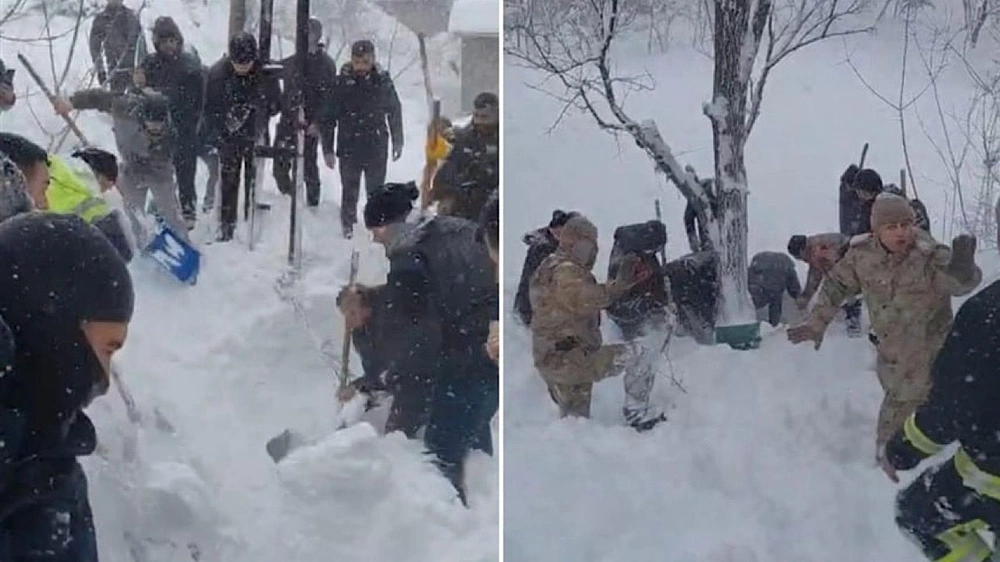 فرق الإنقاذ التركية , تركيا , ثلوج كثيفة , منطقة تشاتاق , ولاية فان شرق الأناضول , عواصف ثلجية فرق الإنقاذ التركية , تركيا , ثلوج كثيفة , منطقة تشاتاق , ولاية فان شرق الأناضول , عواصف ثلجية