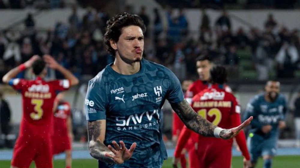 الهلال ,داروين نونيز ,دوري روشن ,ضمك