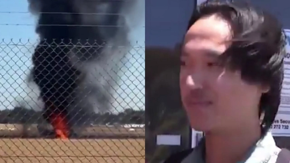 طالب طيران, أستراليا ,حادث خطير ,برودة أعصاب, رحلة طيران